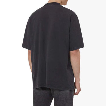 T-shirt Balenciaga XXXL Logo Noir
