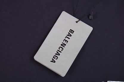 T-shirt Balenciaga XXXL Logo Noir