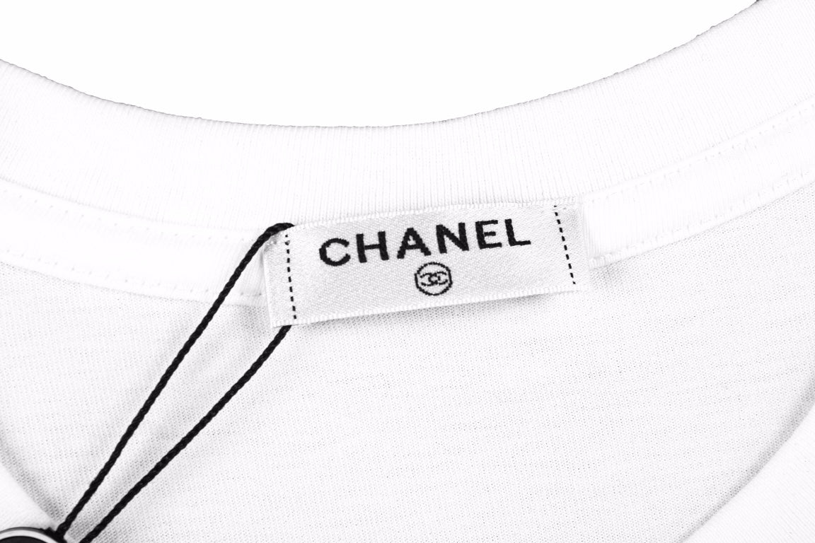 T-shirt Chanel à logo classique