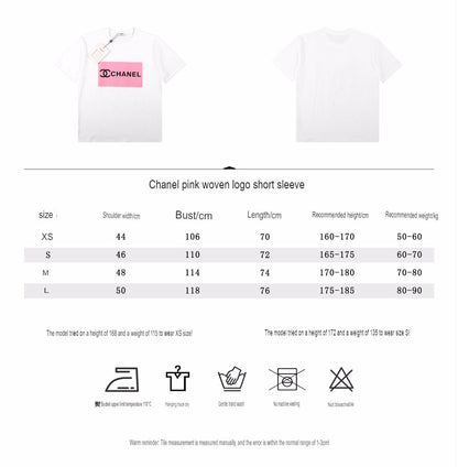 T-shirt Chanel à logo classique