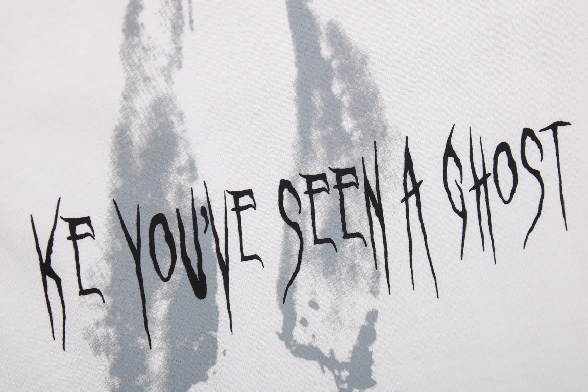 T-shirt blanc Chrome Hearts « Looking Like a Ghost »