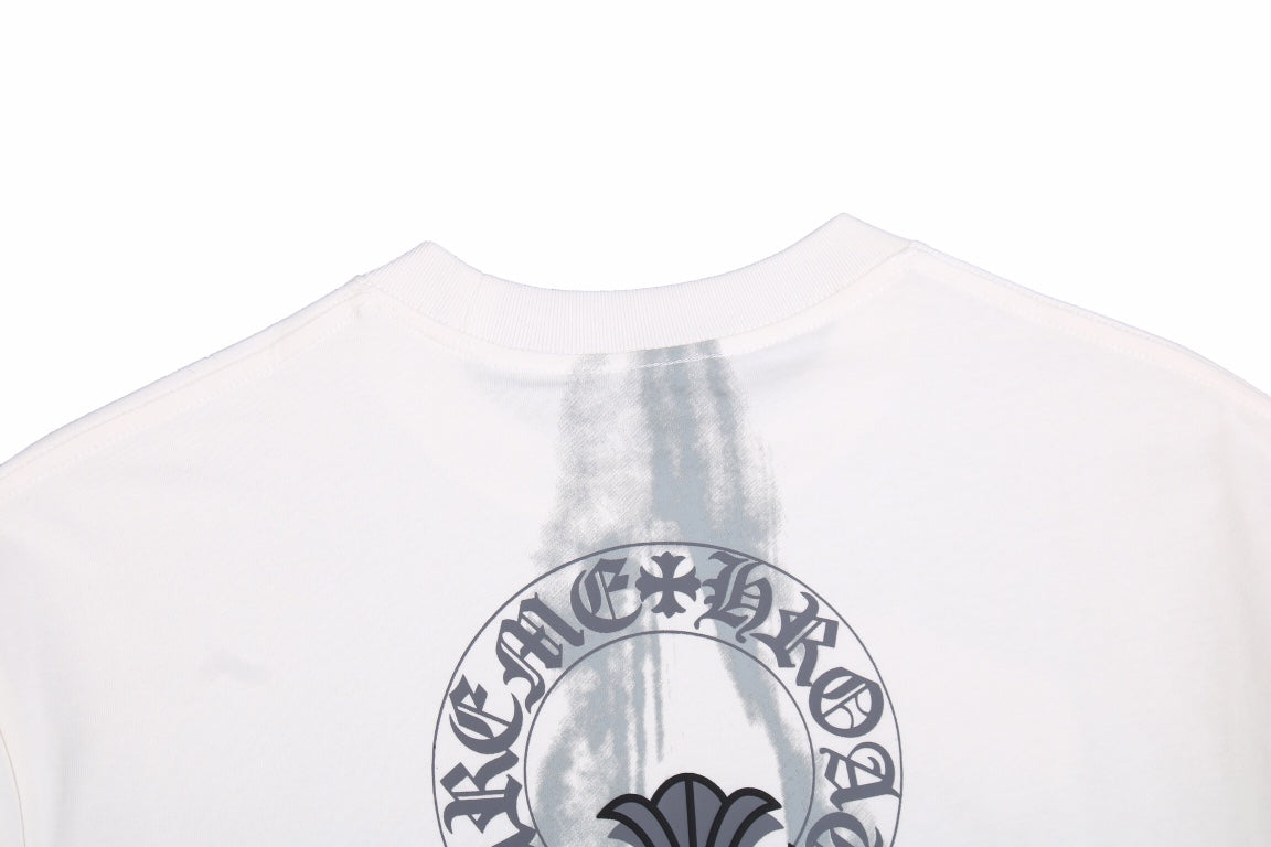 T-shirt blanc Chrome Hearts « Looking Like a Ghost »