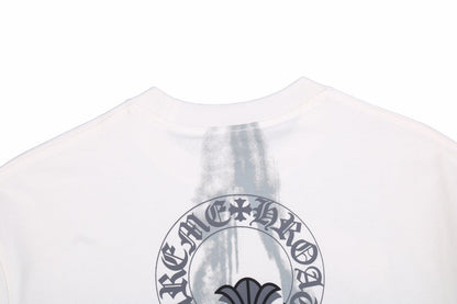 T-shirt blanc Chrome Hearts « Looking Like a Ghost »