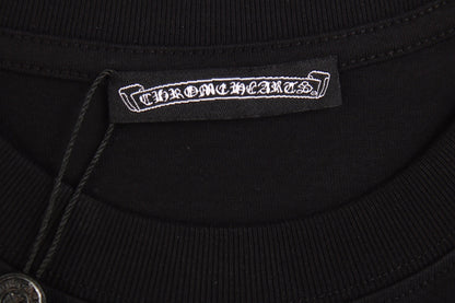 T-shirt noir CHROME HEARTS x KIDS SEE GHOSTS