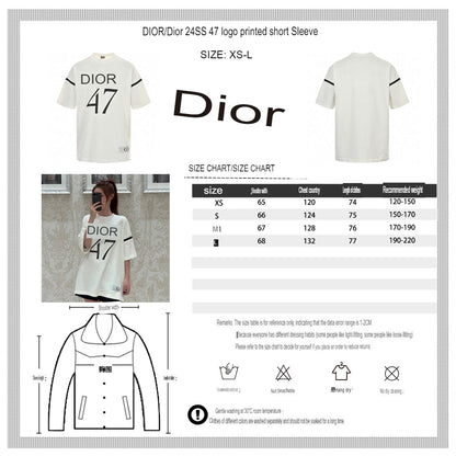 T-shirt blanc Dior 47
