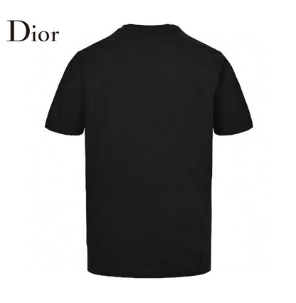 T-shirt Dior à logo artistique (noir)