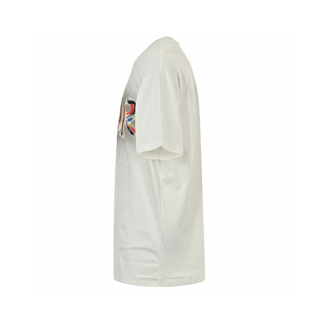 T-shirt Dior à logo artistique (blanc)