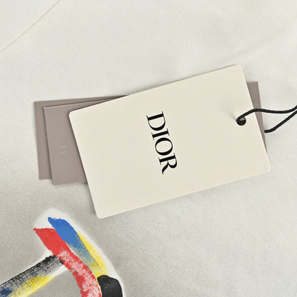 T-shirt Dior à logo artistique (blanc)