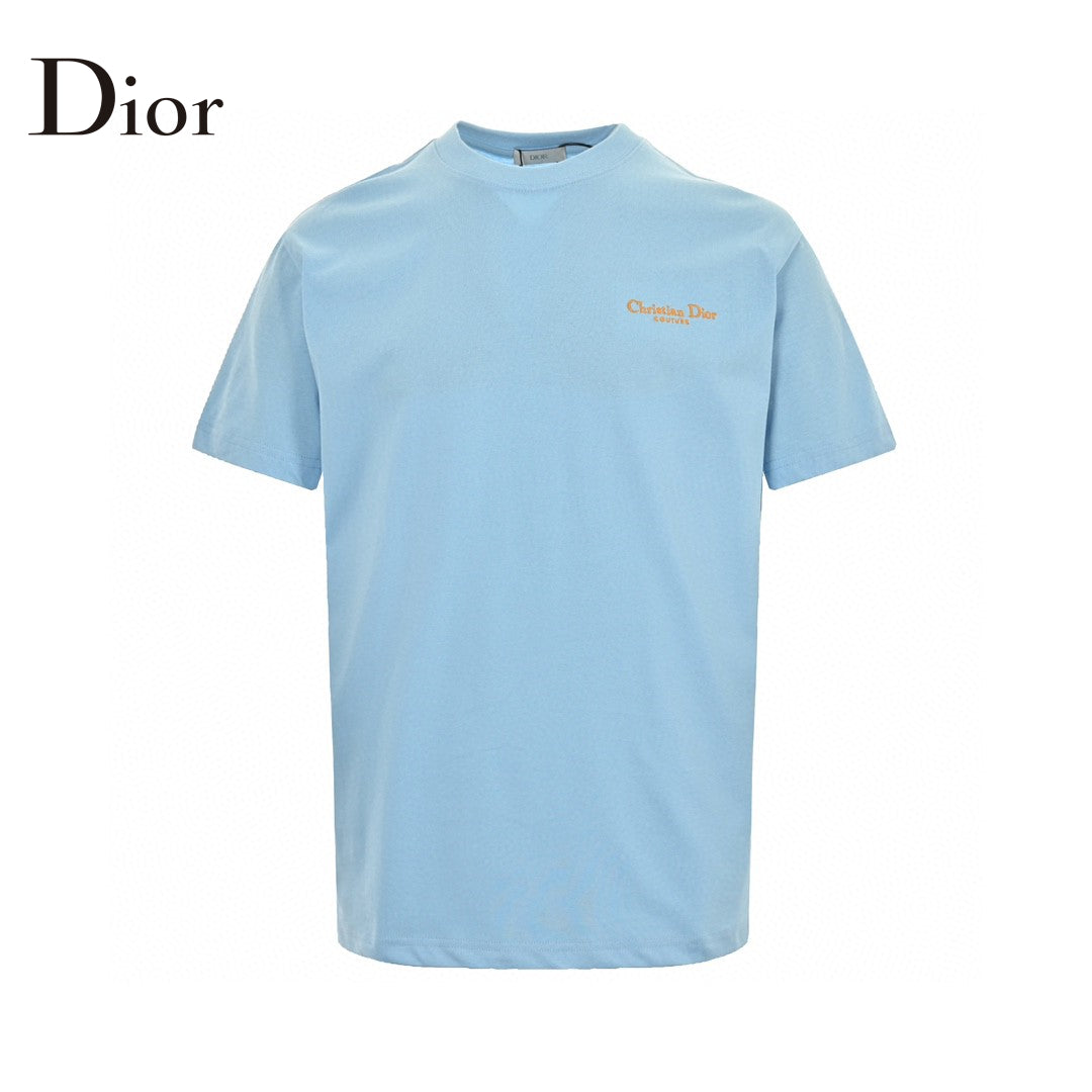 T-shirt bleu clair Dior Christian Dior Couture