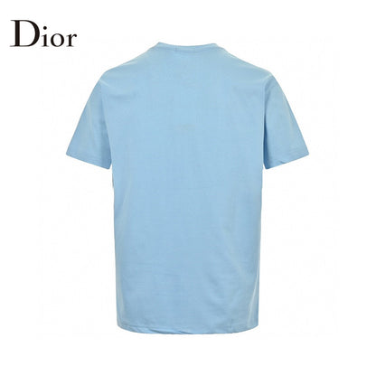 T-shirt bleu clair Dior Christian Dior Couture
