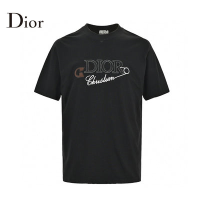 T-shirt noir Dior Christian Graphic