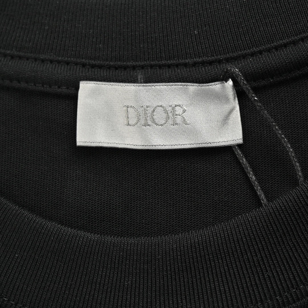 T-shirt noir Dior Christian Graphic