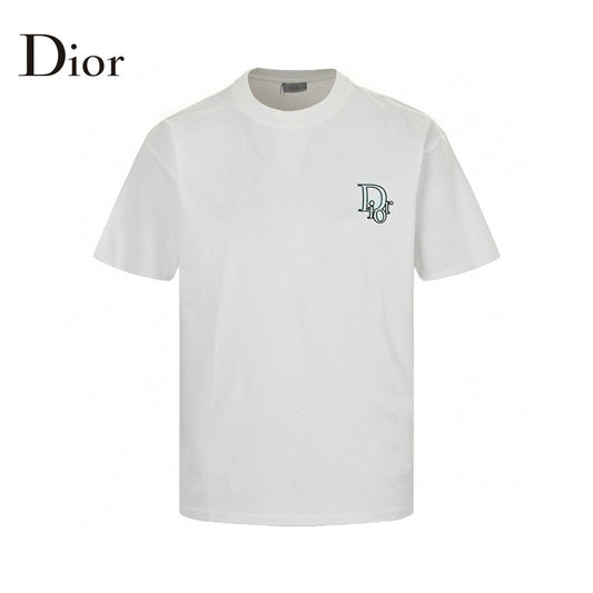 T-shirt Dior à logo classique (blanc)