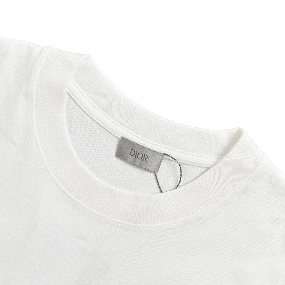 T-shirt Dior à logo classique (blanc)