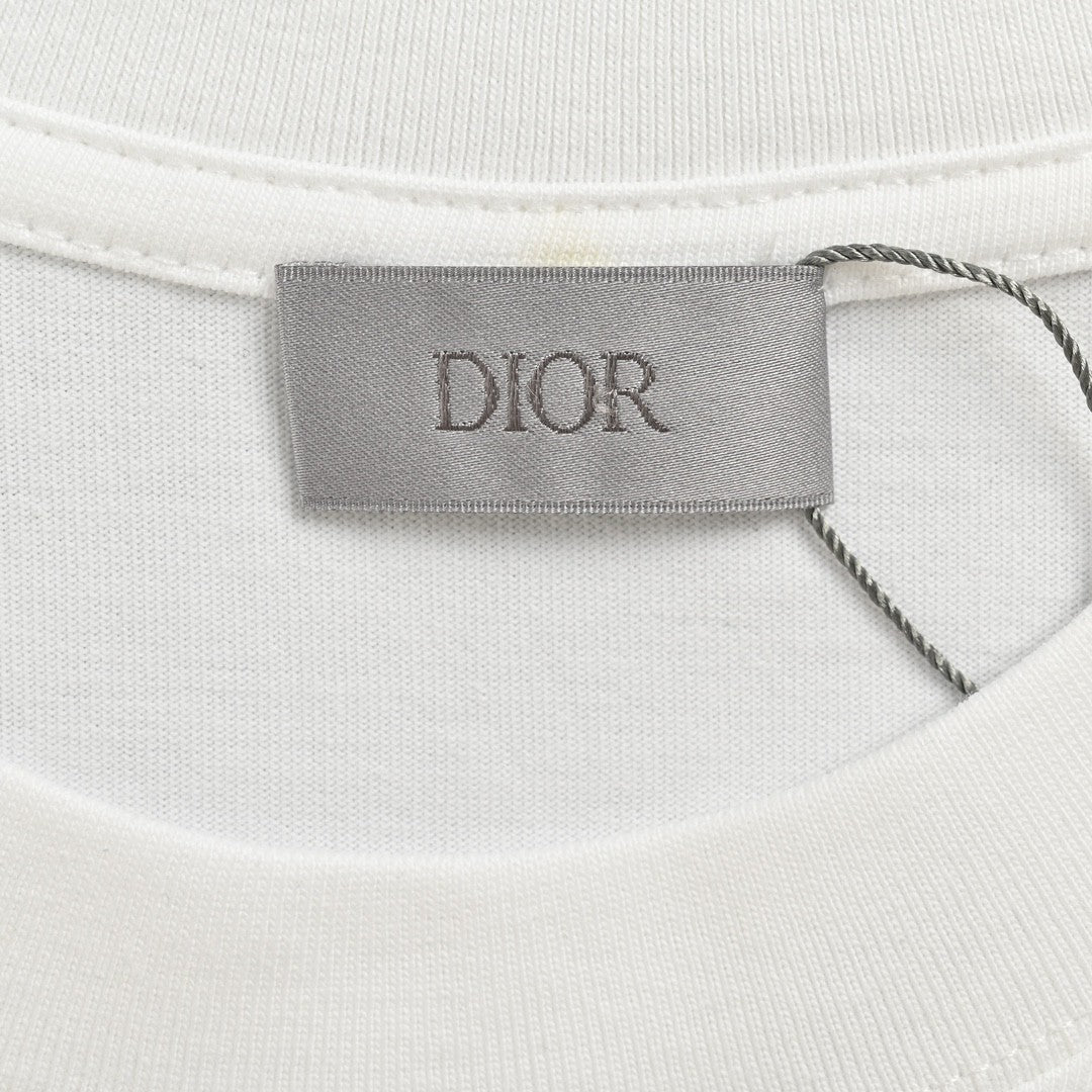 T-shirt Dior à logo classique (blanc)