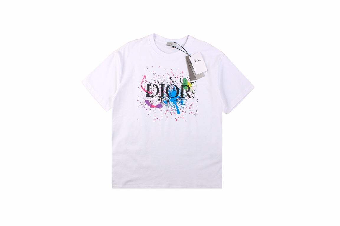 T-shirt graphique Dior Color Splash