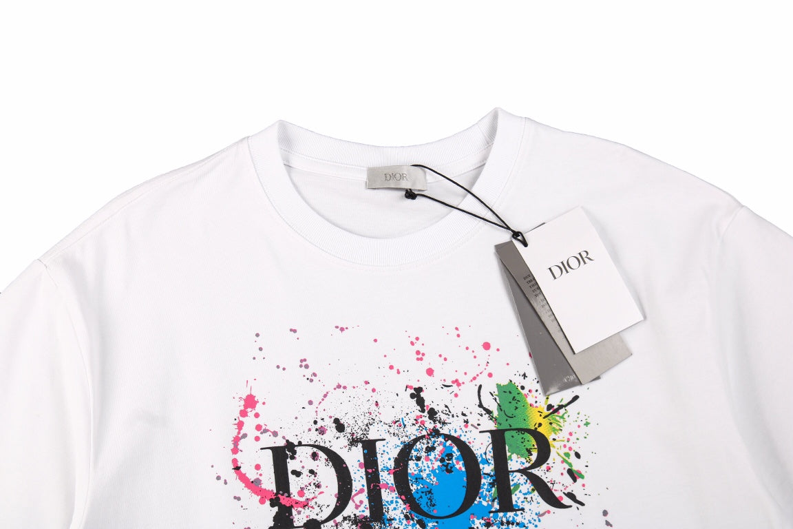 T-shirt graphique Dior Color Splash