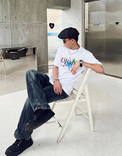 T-shirt graphique Dior Color Splash