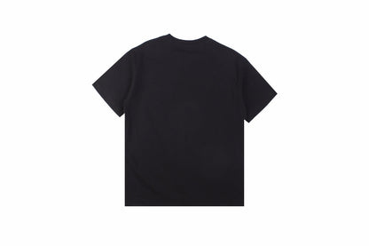 T-shirt graphique Dior Color Splash - Noir