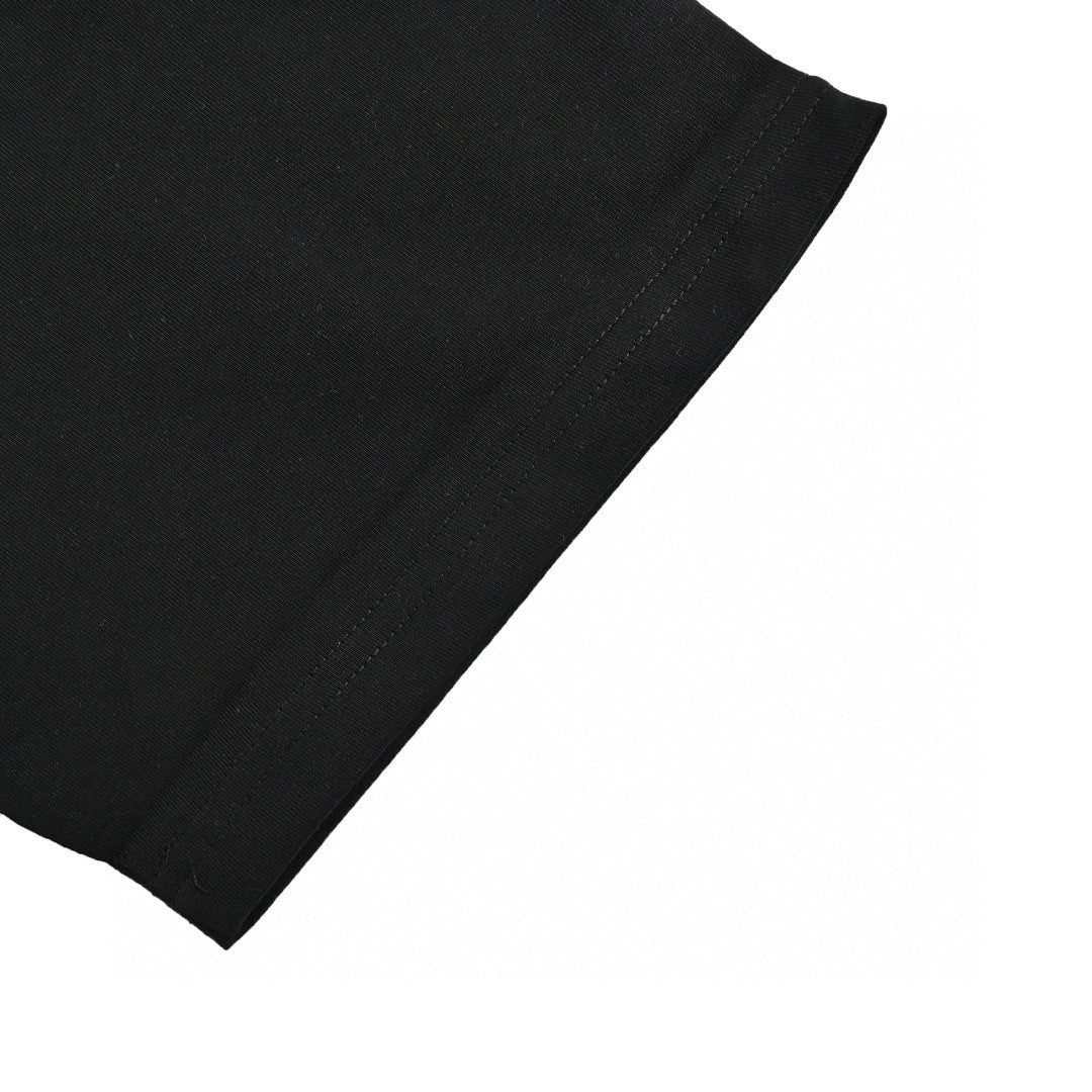 T-shirt Dior à motif monogramme (noir)