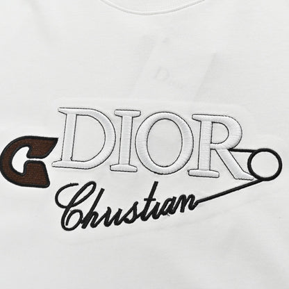 T-shirt à logo épingle de sûreté Dior