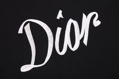T-shirt Dior à logo script (noir)