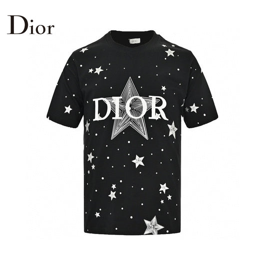T-shirt noir Dior Star Graphic