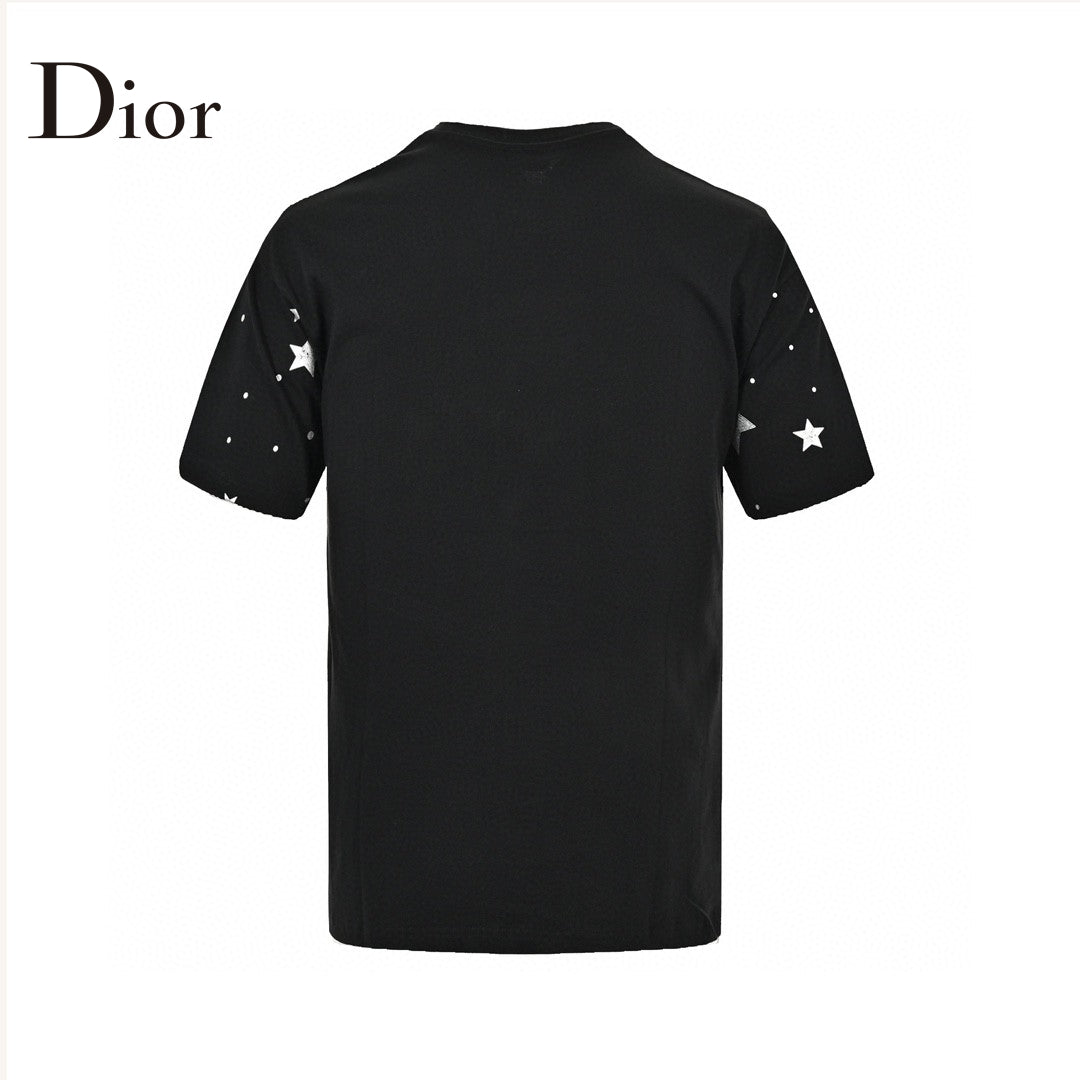 T-shirt noir Dior Star Graphic