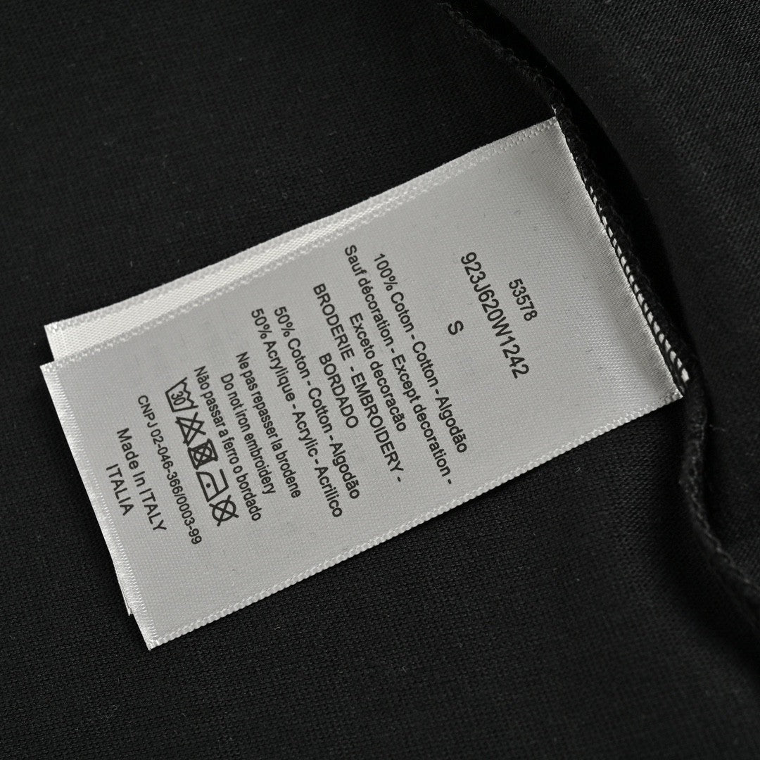 T-shirt noir Dior Star Graphic