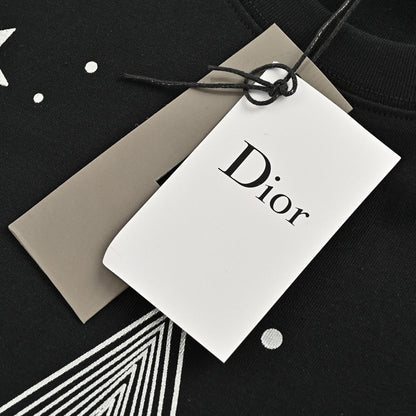 T-shirt noir Dior Star Graphic