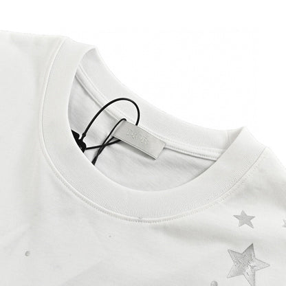 T-shirt blanc Dior Star Graphic