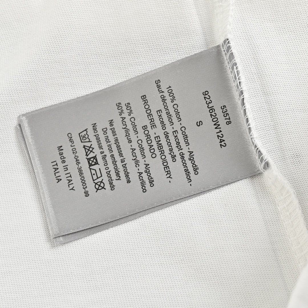 T-shirt blanc Dior Star Graphic