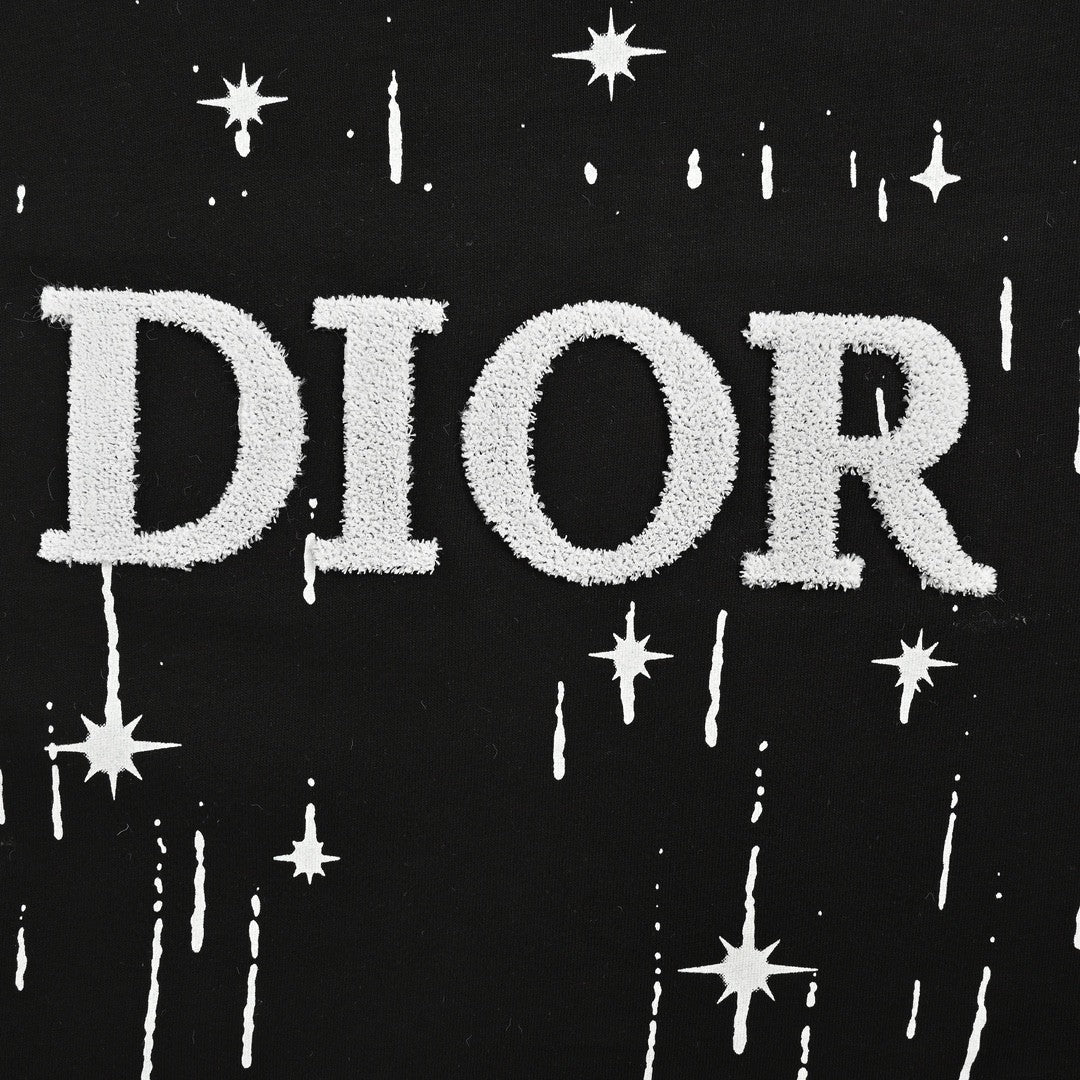 T-shirt Dior Ciel étoilé noir
