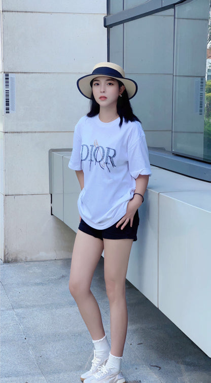 T-shirt Dior avec outils et logo