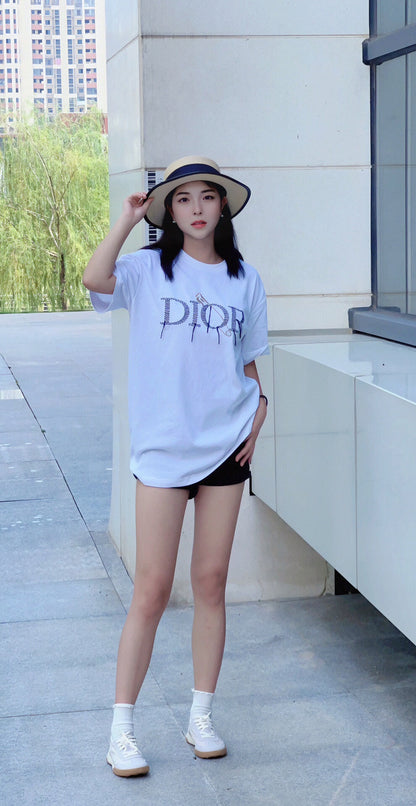 T-shirt Dior avec outils et logo