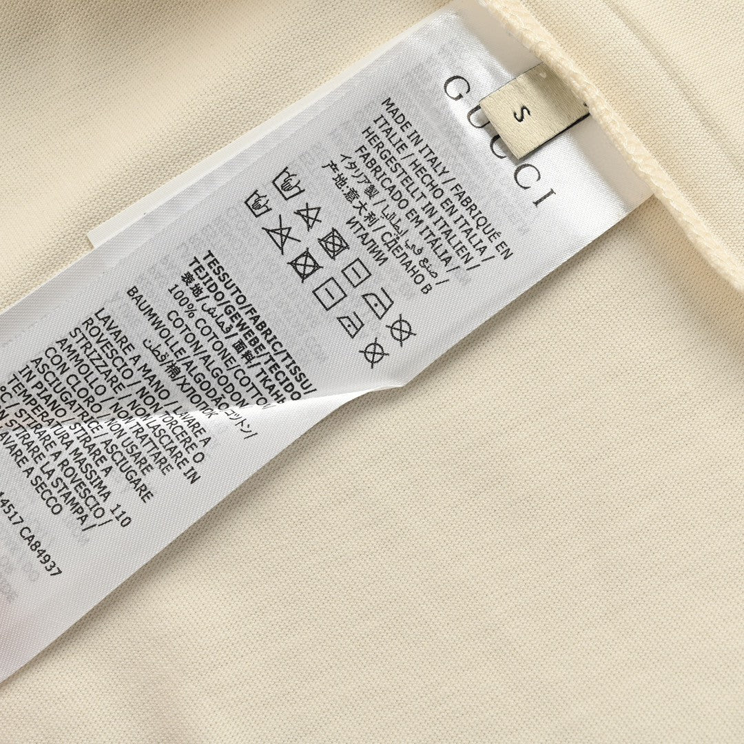 T-shirt graphique Gucci 1921 (Beige)
