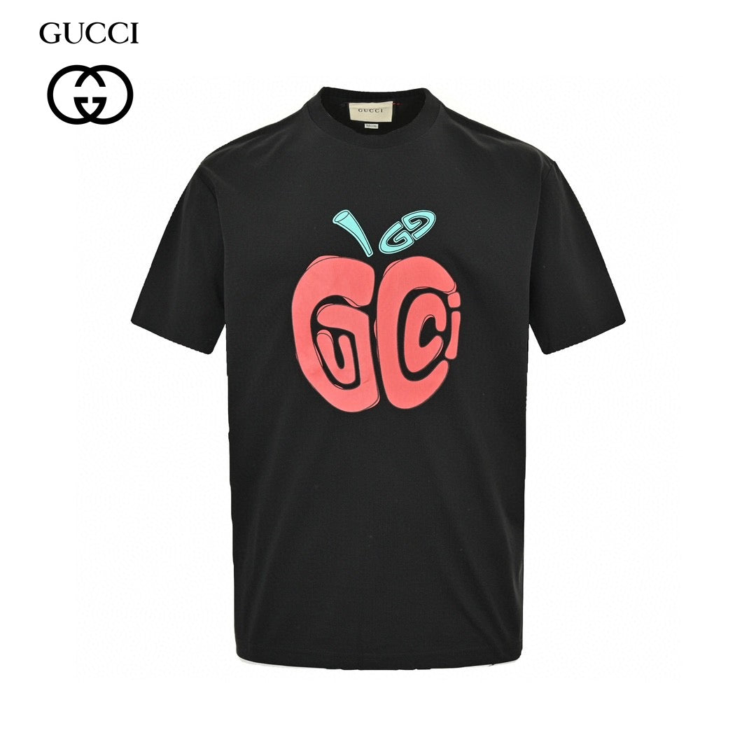 T-shirt Gucci à logo Apple (noir)