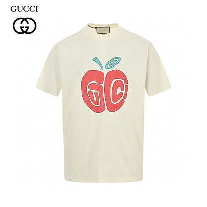 T-shirt Gucci à logo Apple (blanc)