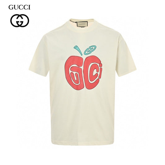 T-shirt Gucci à logo Apple (blanc)