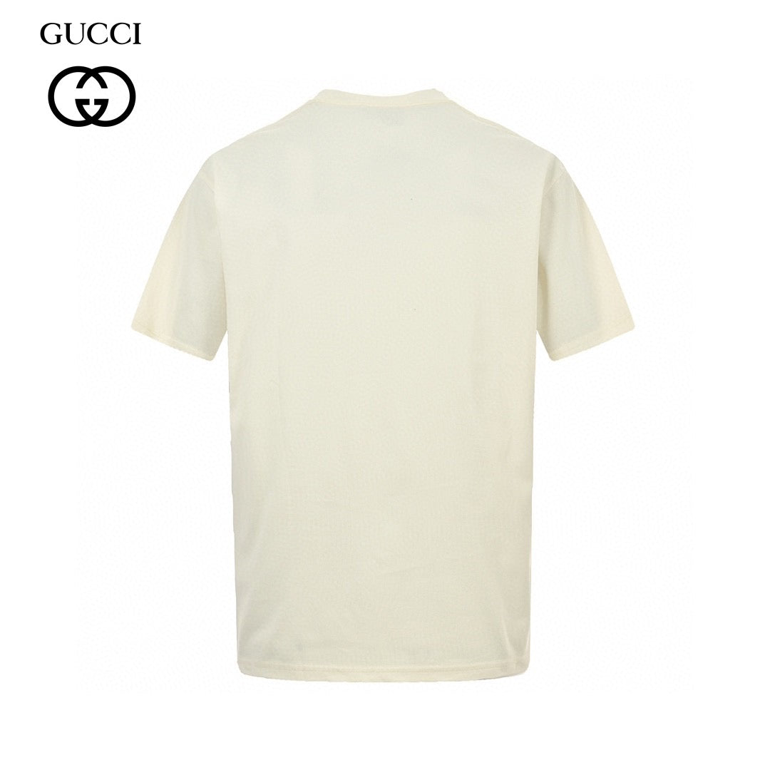 T-shirt Gucci à logo Apple (blanc)