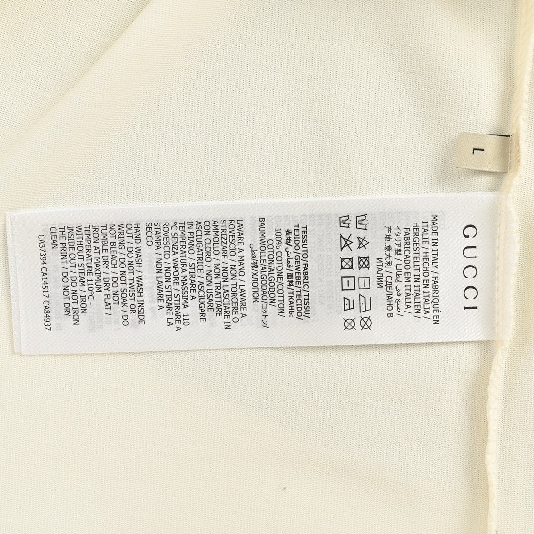 T-shirt Gucci à logo Apple (blanc)