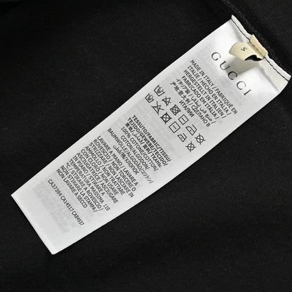 T-shirt noir Gucci à motif dinosaure