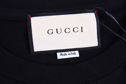 T-shirt Gucci Bunny Trio (Noir)