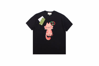T-shirt graphique Gucci Cat