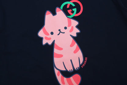 T-shirt graphique Gucci Cat