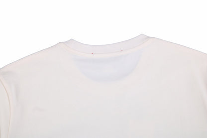 T-shirt Gucci à motif chat (crème)