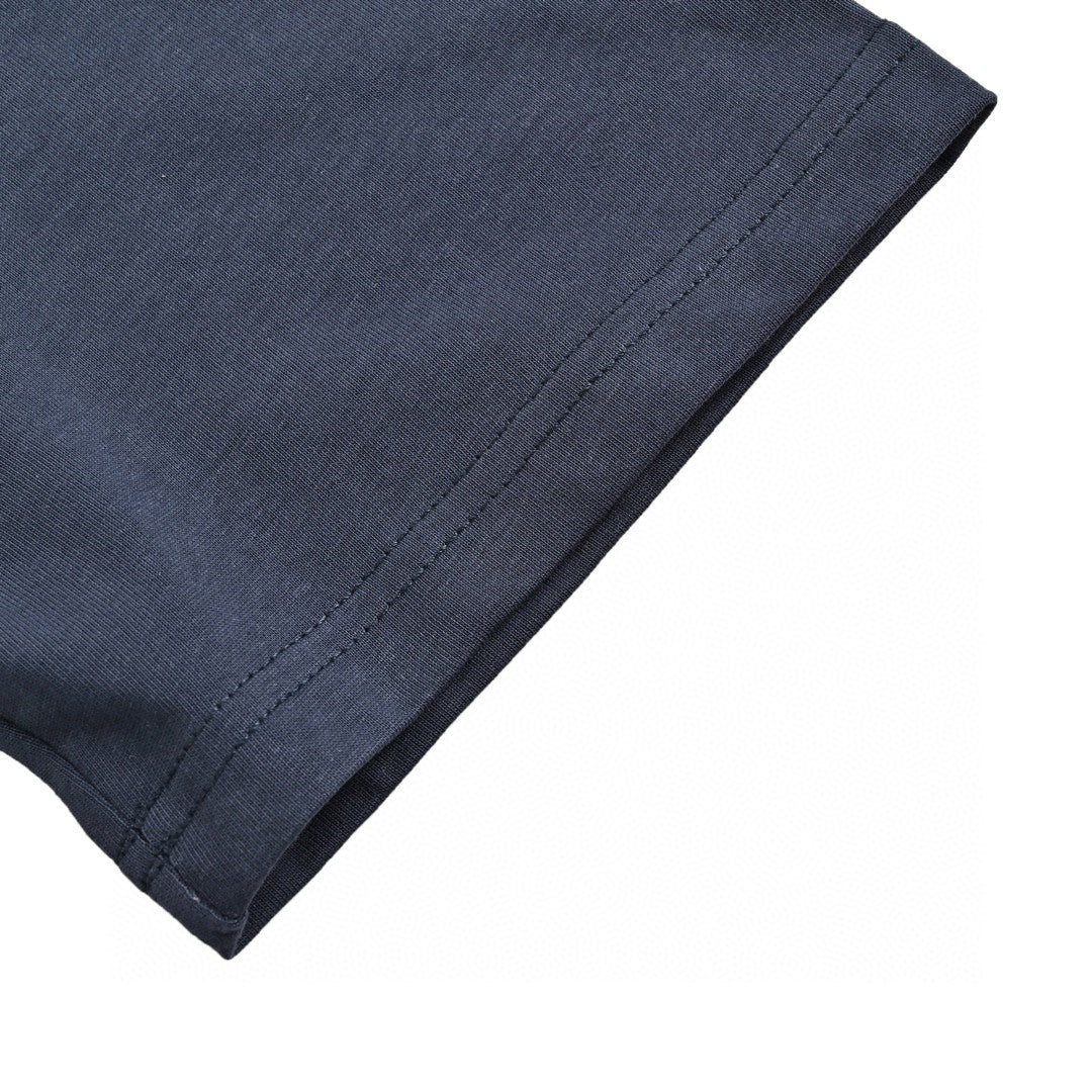 T-shirt Gucci à logo cerise bleu marine