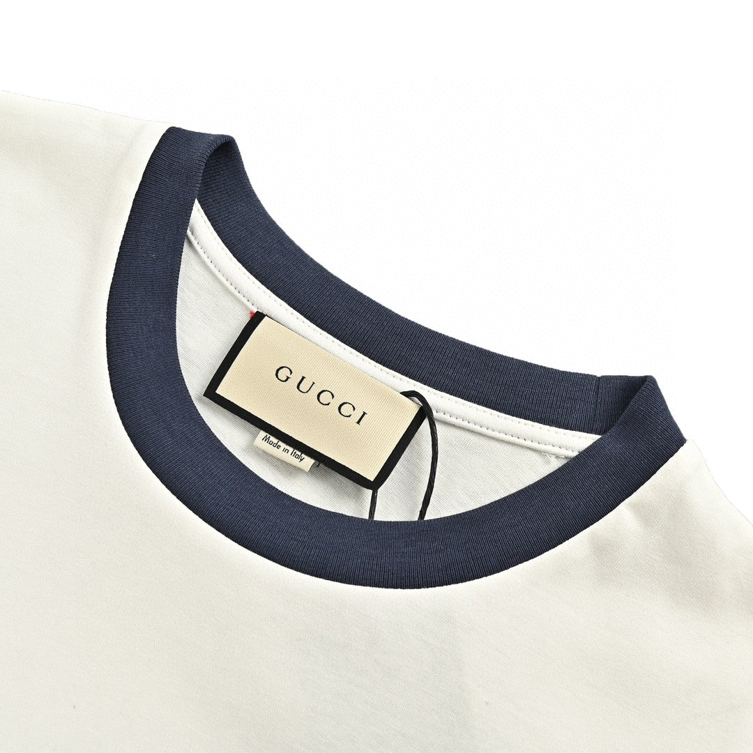 T-shirt Gucci à logo cerise