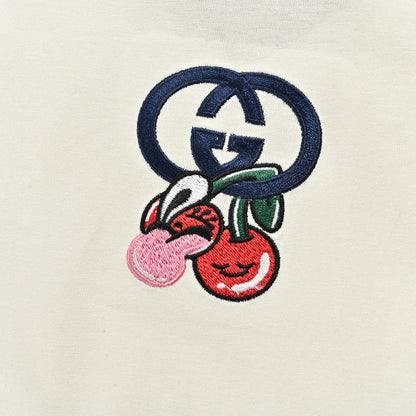 T-shirt Gucci à logo cerise