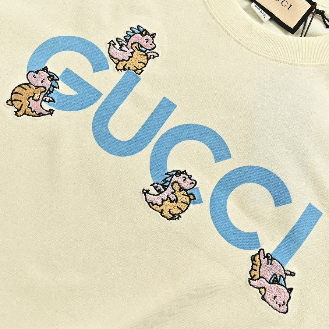 T-shirt graphique Gucci Cherub